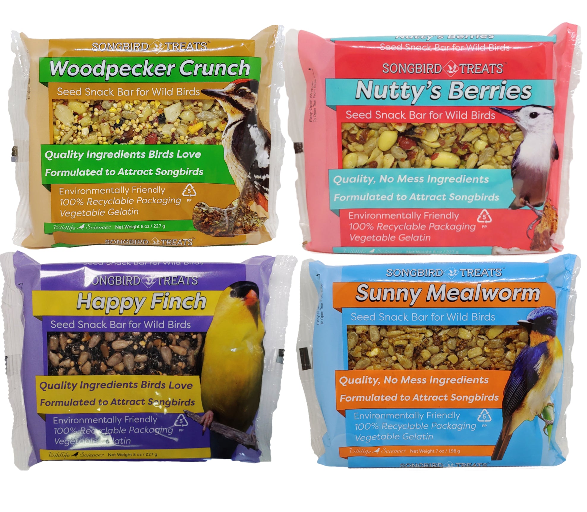 Seed Cake Variety Pack - 4 Seed Bars Variety Pack 8oz Each image 0