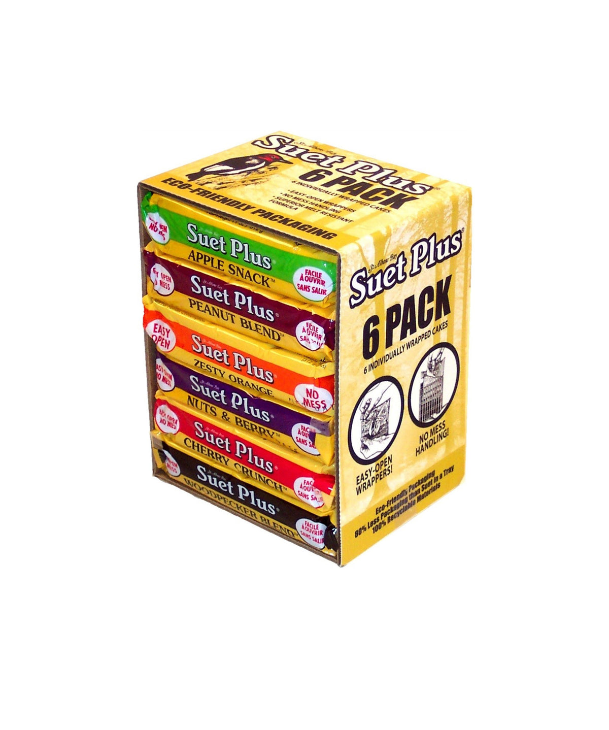 Suet Cake Variety Pack - 6 Suet Plus Cakes image 0