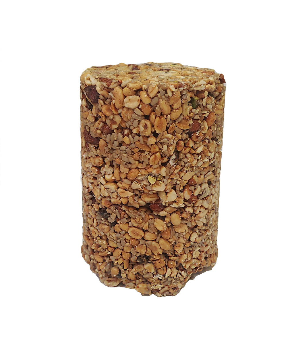 Songbird Treats Seed Tower Cylinder | 4-5 lb Large Seed Log Towers for Wild Birds