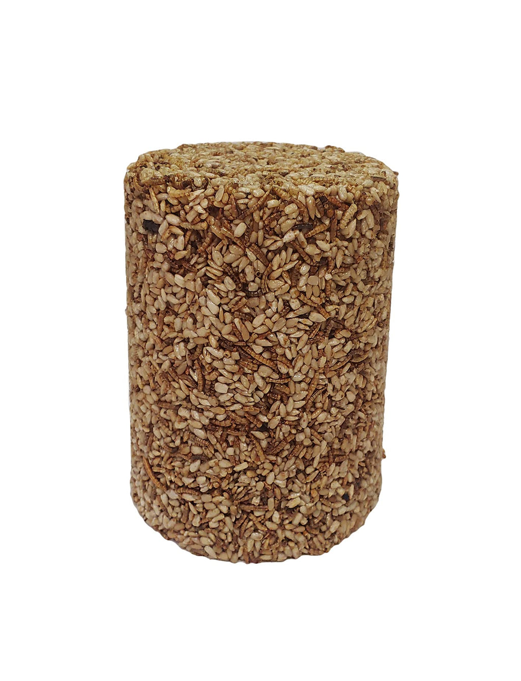 Songbird Treats Seed Tower Cylinder | 4-5 lb Large Seed Log Towers for Wild Birds
