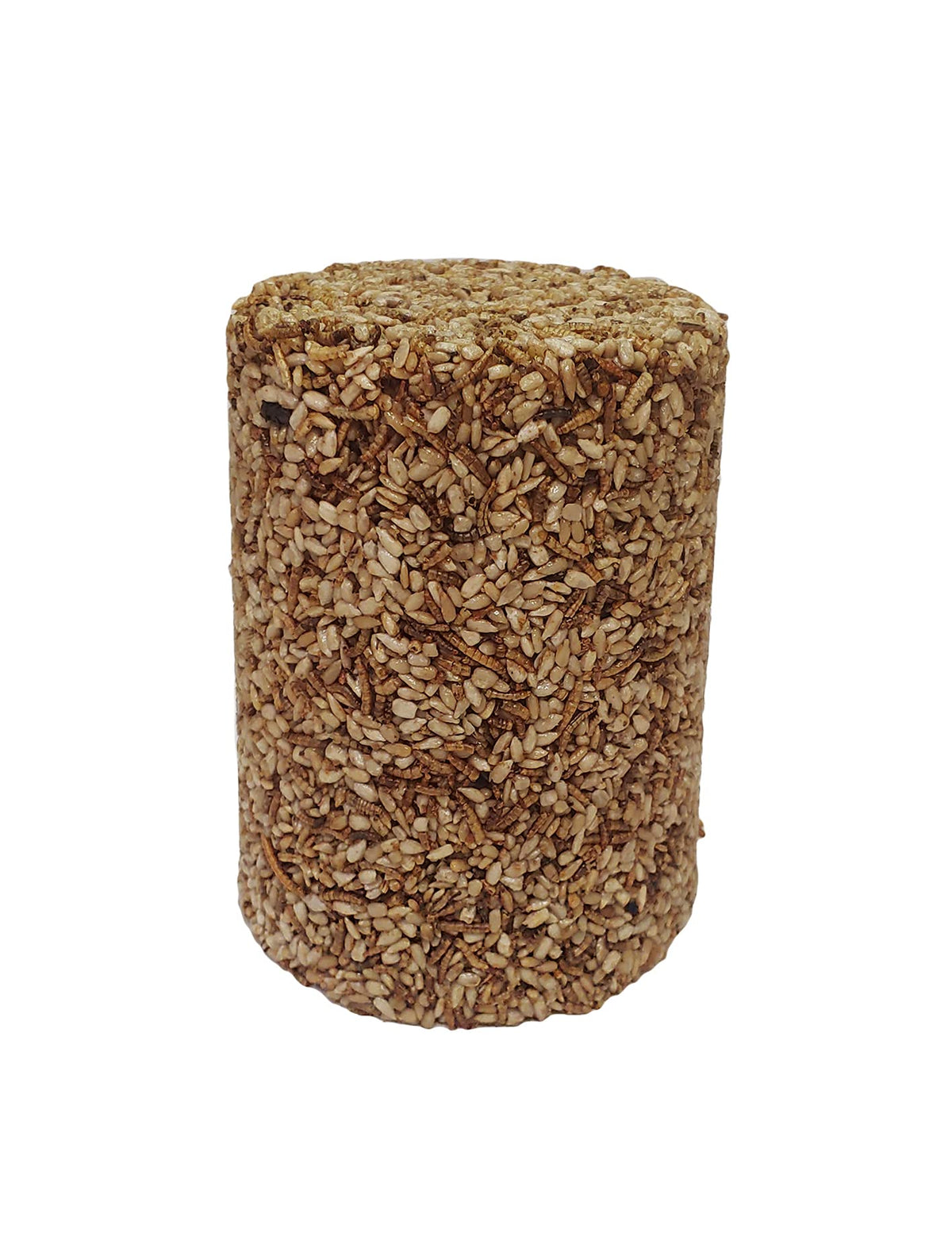 Songbird Treats Seed Tower Cylinder | 4-5 lb Large Seed Log Towers for Wild Birds