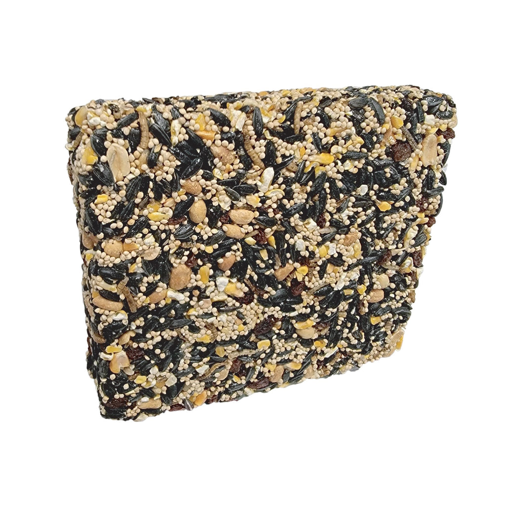 Wildlife Sciences Songbird Treats Seed Bars | 12 Pack of 8 oz Bird Seed Cakes for Wild Birds