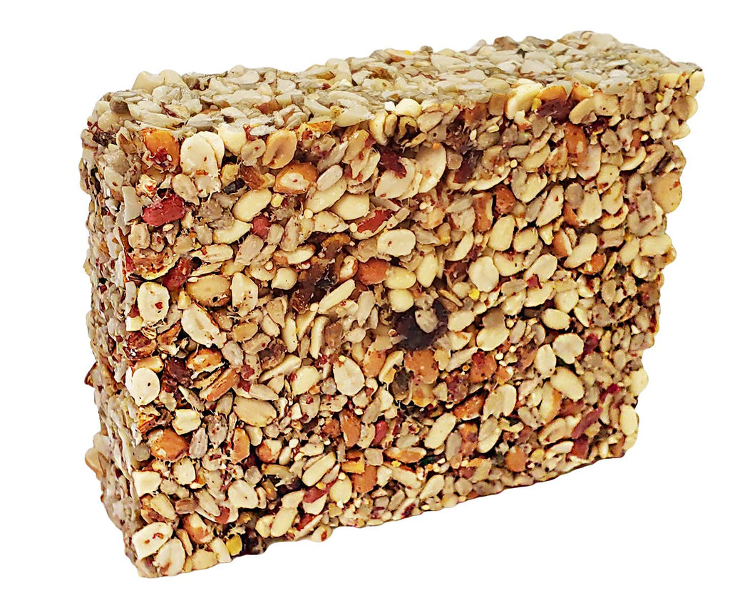 Songbird Treats Seed Bars | 8 Pack of 1.75-2 lb Bird Seed Cakes for Wild Birds