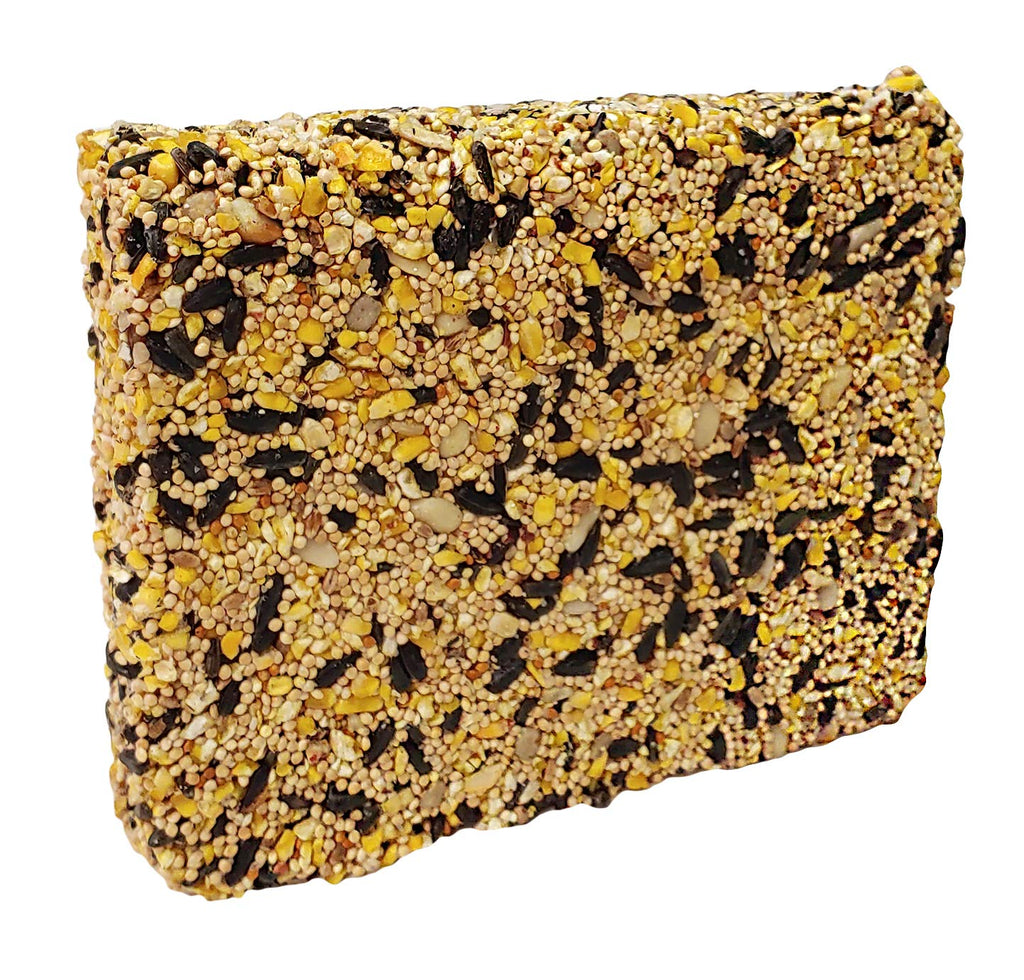 Songbird Treats Seed Bars | 8 Pack of 1.75-2 lb Bird Seed Cakes for Wild Birds