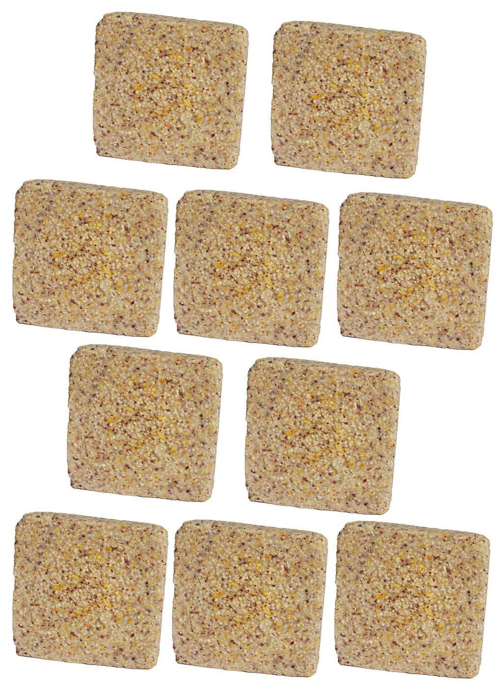 ST. ALBANS BAY SUET PLUS Suet Cake 15 Pack | 11 oz. Suet Cakes for Wild Birds|