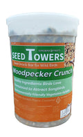 Songbird Treats Seed Tower Cylinder | 4-5 lb Large Seed Log Towers for Wild Birds