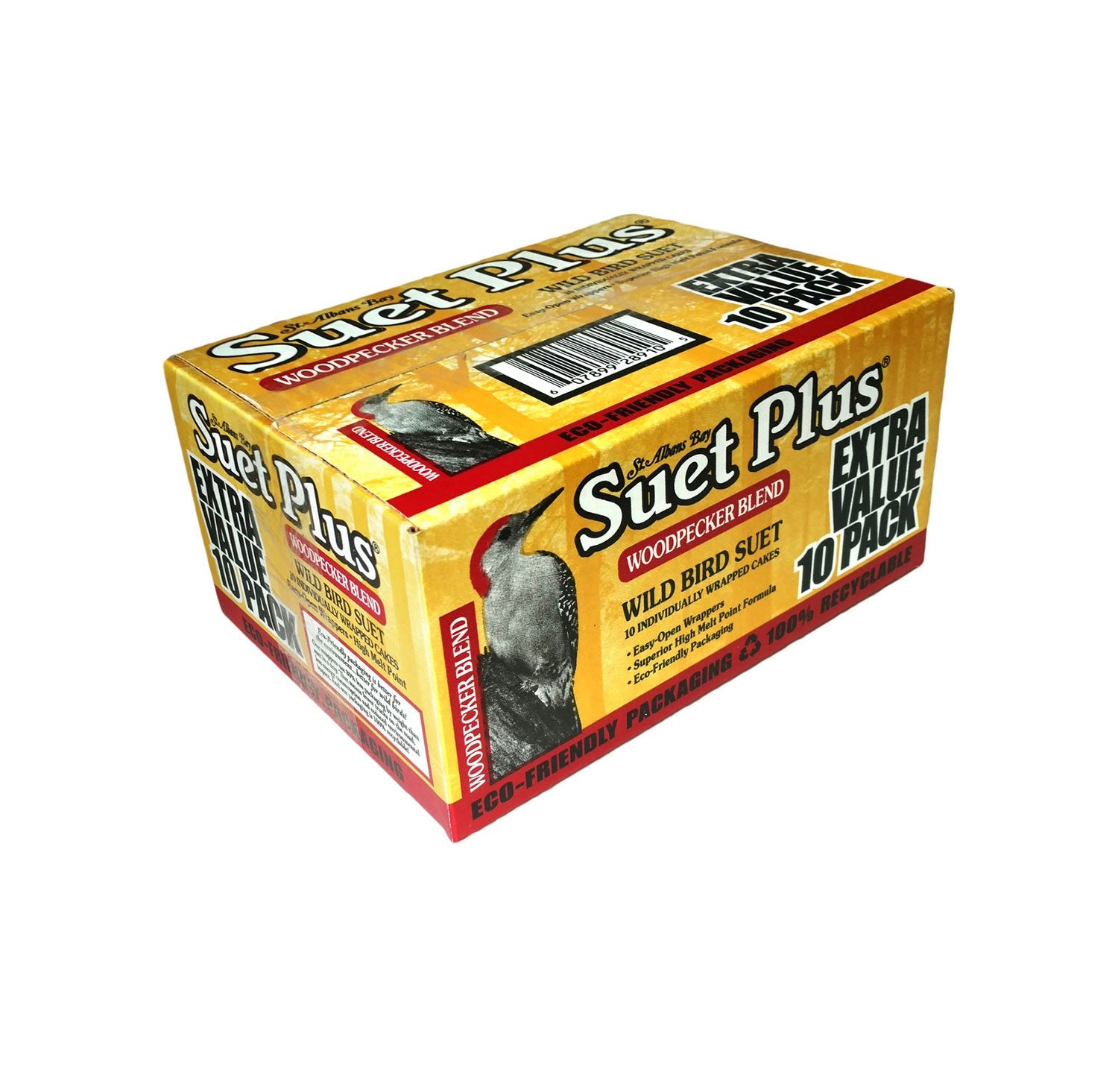 Suet Cake Woodpecker Blend 10 pack - 10 Pack Extra Value! image 0