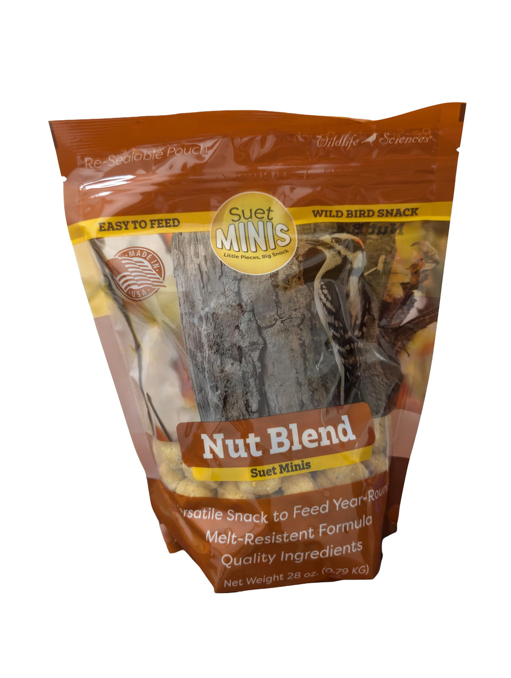 Wildlife Sciences No Melt Suet Dough Suet Minis | 28 oz