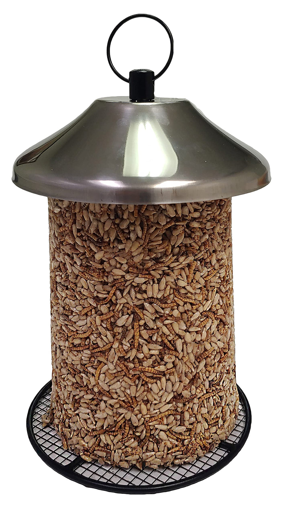 Songbird Treats Seed Tower Cylinder | 4-5 lb Large Seed Log Towers for Wild Birds