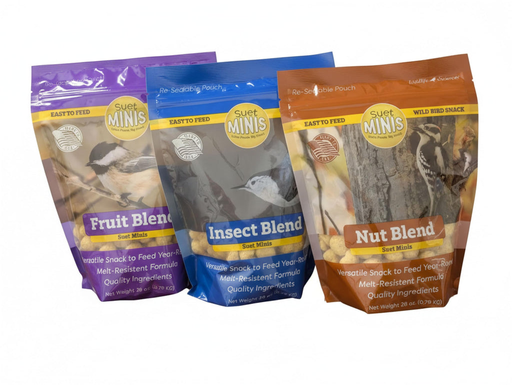 Wildlife Sciences No Melt Suet Dough Suet Minis | 28 oz