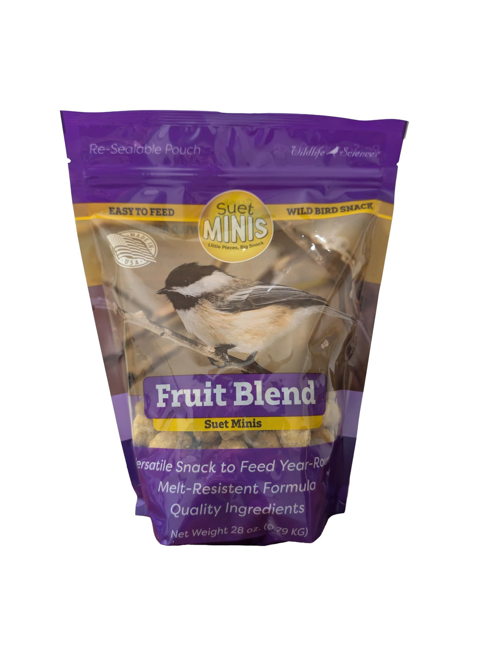 Wildlife Sciences No Melt Suet Dough Suet Minis | 28 oz