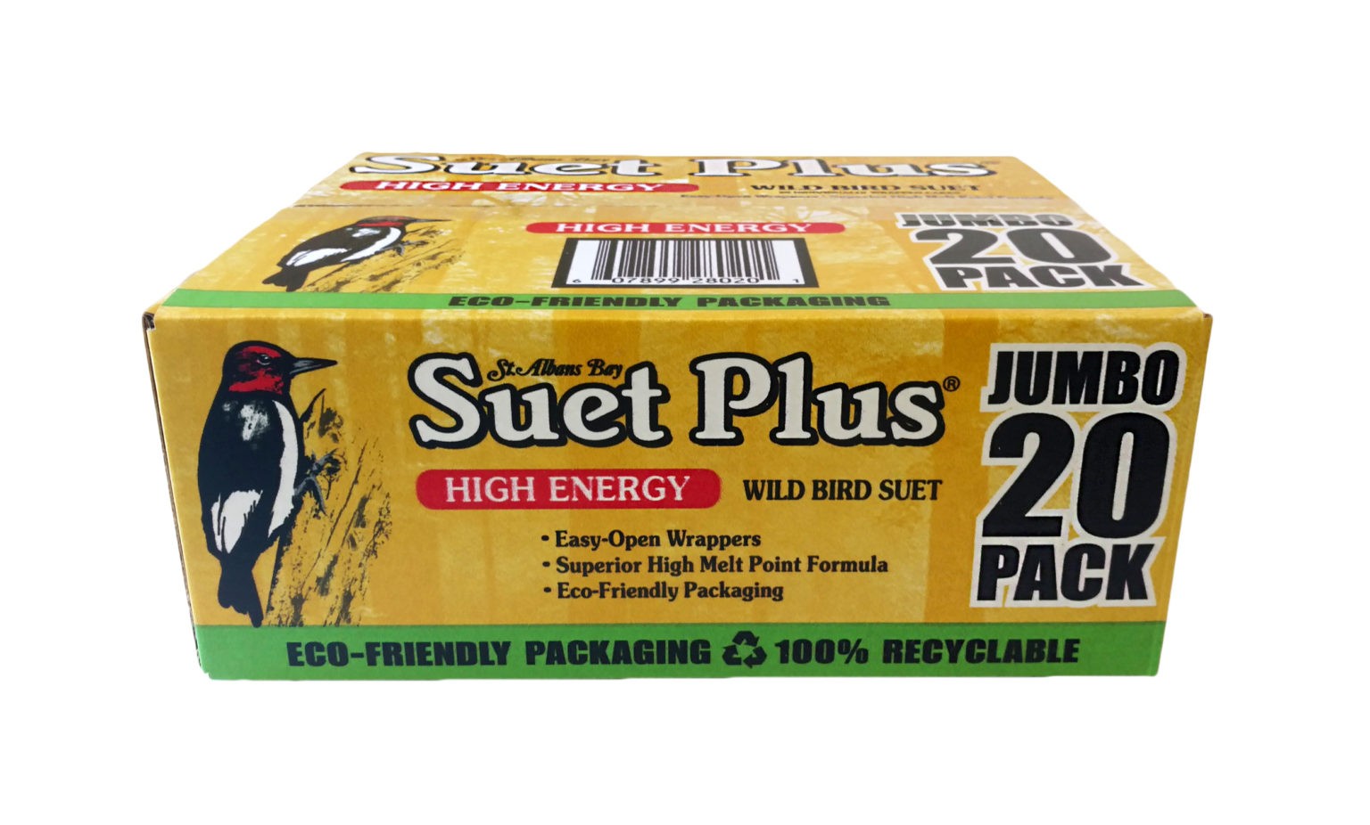 Suet Cake High Energy Jumbo 20 Pack Extra Value! FatBird